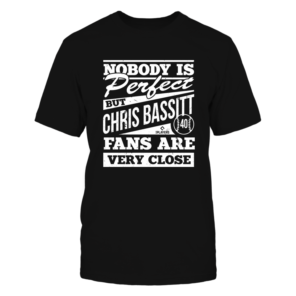 Nobody Is Perfect - Chris Bassitt Tee | Oakland Baseball | Ballpark MVP | MLBPA