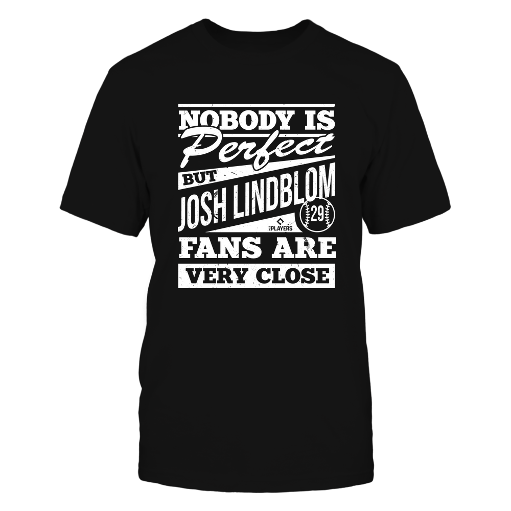 Nobody Is Perfect - Josh Lindblom Tee | Milwaukee Professional Baseball | Ballpark MVP | MLBPA