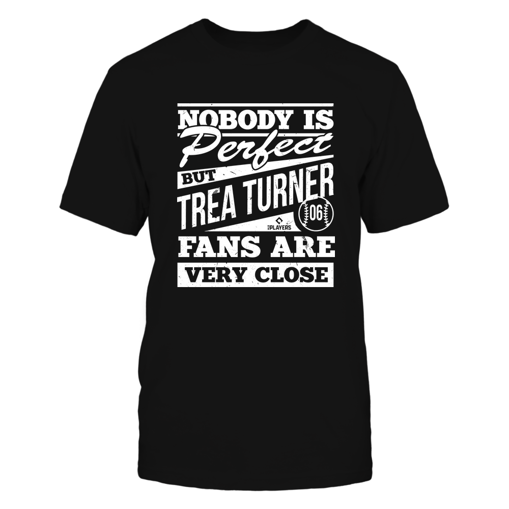 Nobody Is Perfect - Trea Turner Shirt | Los Angeles D Major League Team | Ballpark MVP | MLBPA