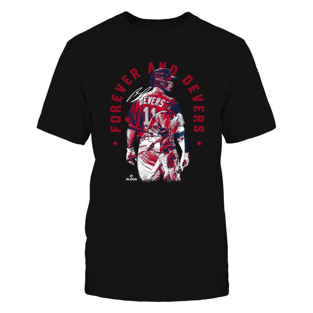 Forever and Devers - Rafael Devers Shirt | Boston Pro Baseball Team | MLBPA | Ballpark MVP