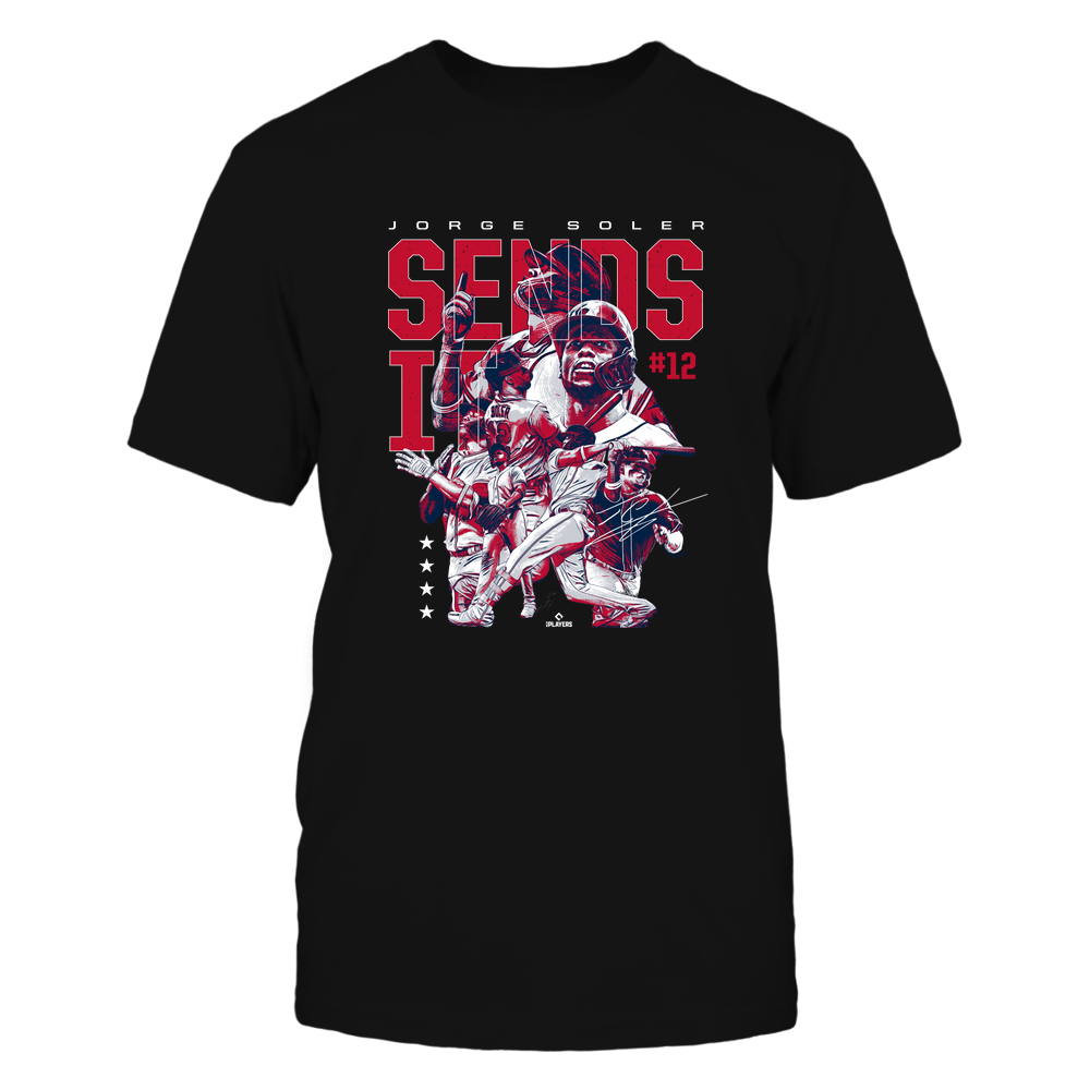 Jorge Soler Sends It - Jorge Soler Shirt | Atlanta Professional Baseball | MLBPA | Ballpark MVP