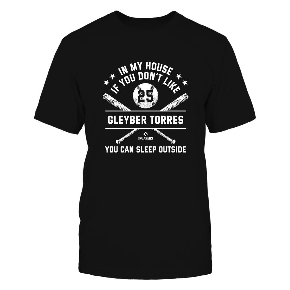 In My House - Gleyber Torres T-Shirt | New York Y Major League | Ballpark MVP | MLBPA