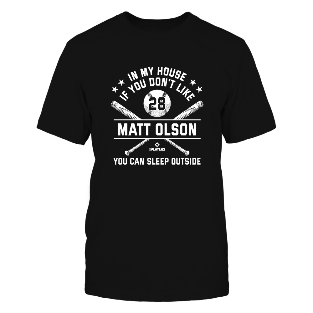 In My House - Matt Olson T-Shirt | Oakland Pro Baseball | MLBPA | Ballpark MVP