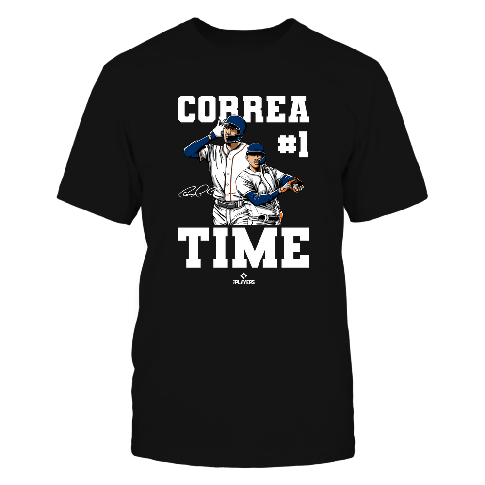 Correa Time - Carlos Correa Shirt | Houston Major League Baseball | Ballpark MVP | MLBPA