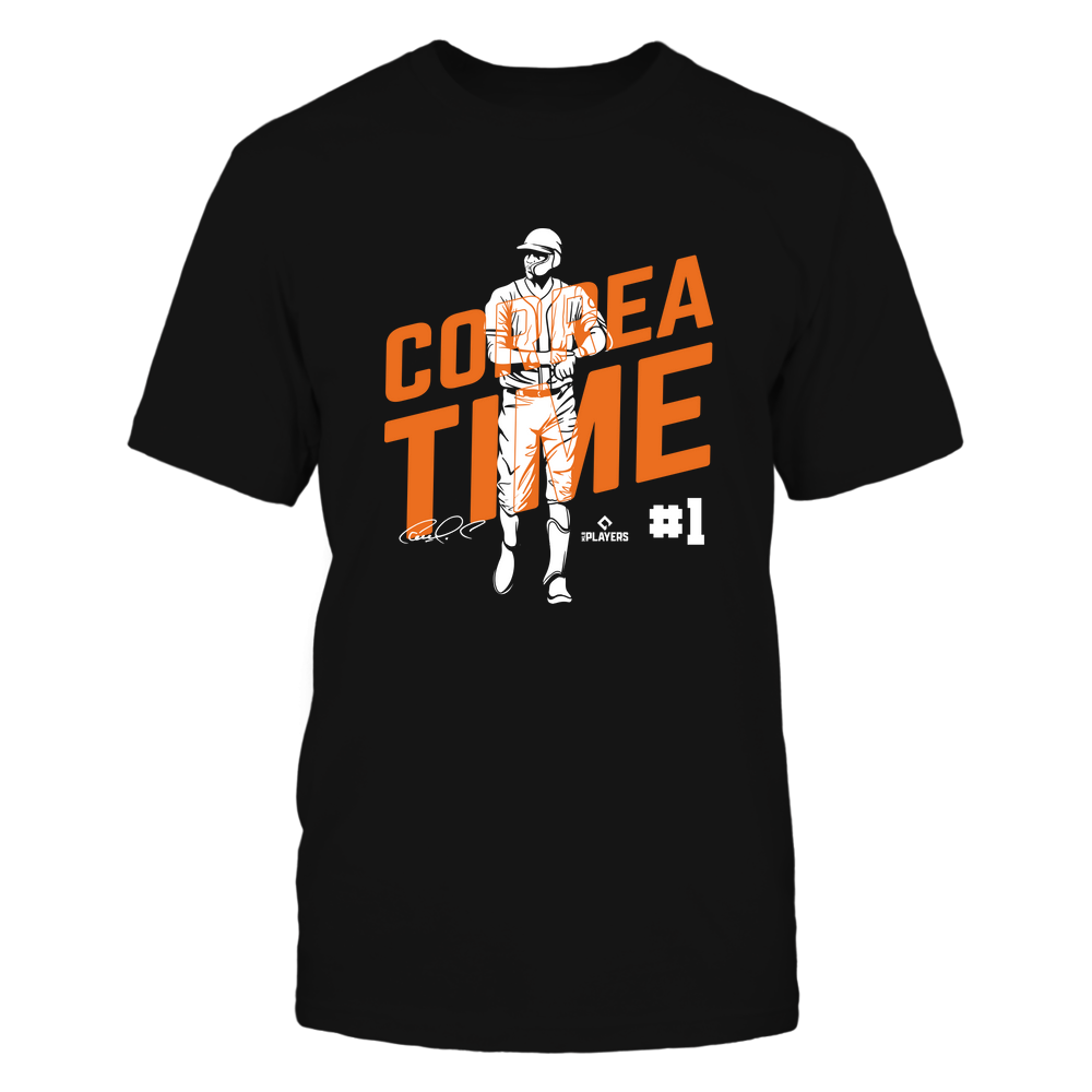 Correa Time - Carlos Correa T-Shirt | Houston Major League Baseball Team | MLBPA | Ballpark MVP