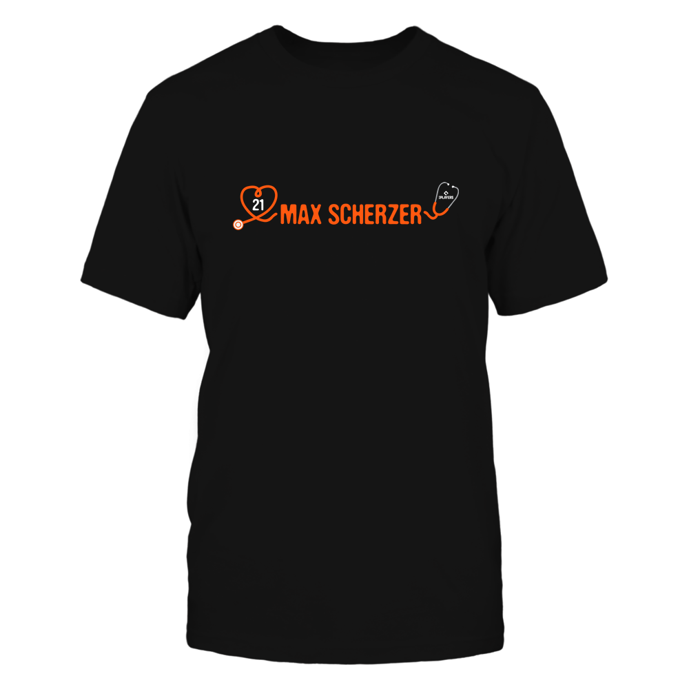 Baseball Fan - Max Scherzer Tee | Los Angeles D MLB Team | Ballpark MVP | MLBPA