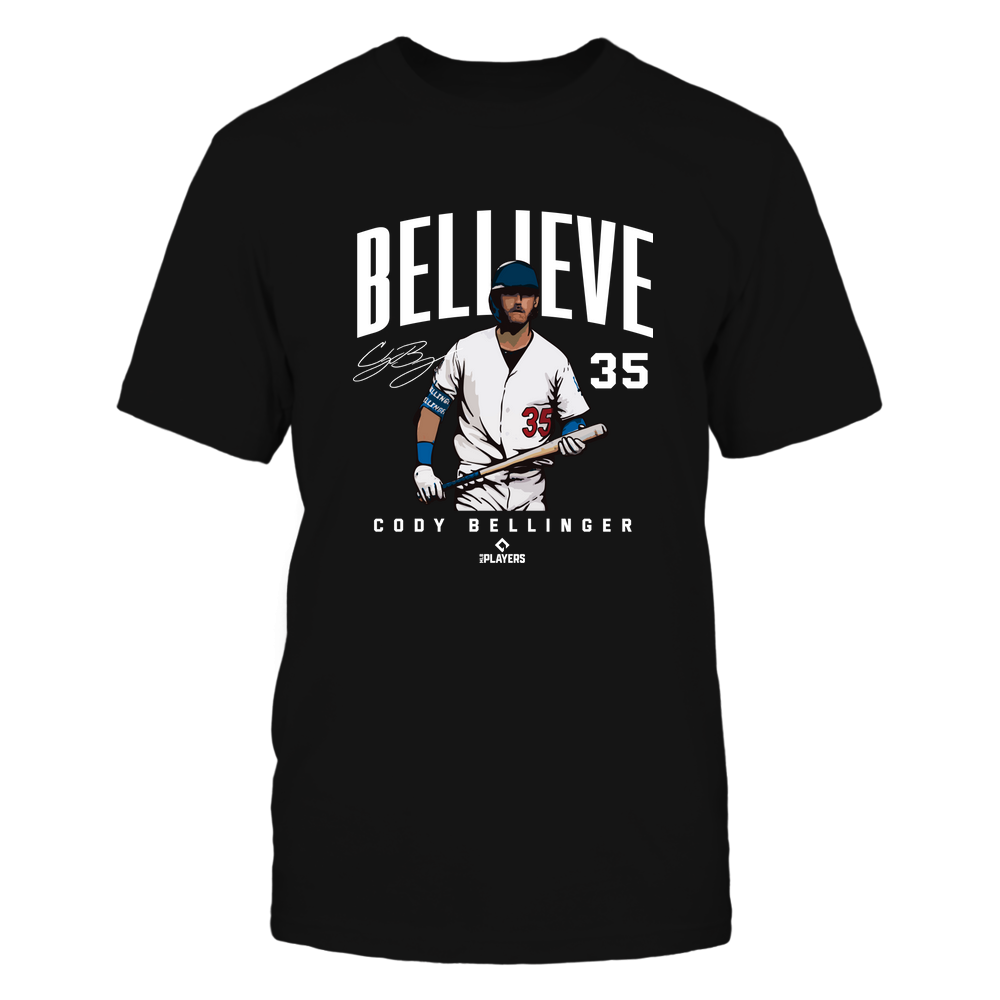 Bellieve - Cody Bellinger Shirt | Los Angeles D Pro Baseball Team | Ballpark MVP | MLBPA