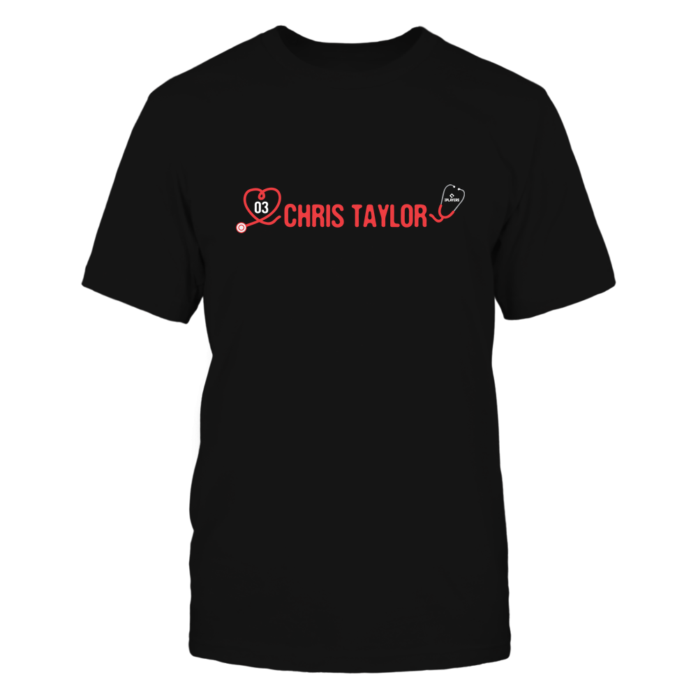 Baseball Fan - Chris Taylor Tee | Los Angeles D Pro Baseball | MLBPA | Ballpark MVP