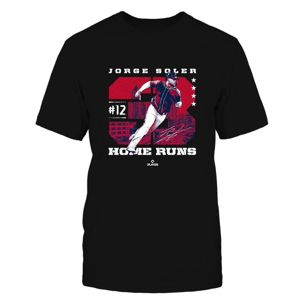 3 Home Runs - Jorge Soler T-Shirt | Atlanta Pro Baseball Team | Ballpark MVP | MLBPA