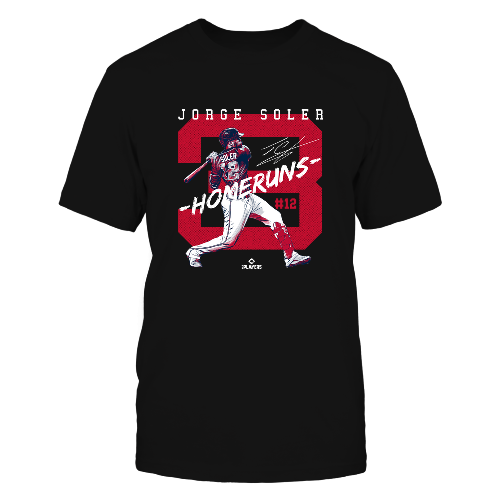 3 Home Runs - Jorge Soler Tee | Atlanta Professional Baseball | Ballpark MVP | MLBPA