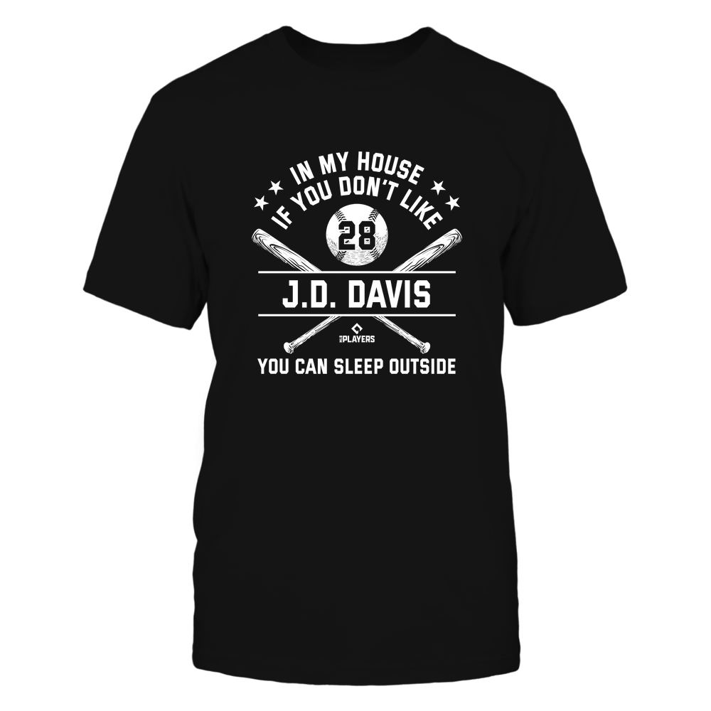 In My House - J.D. Davis T-Shirt | New York M Major League Baseball | Ballpark MVP | MLBPA