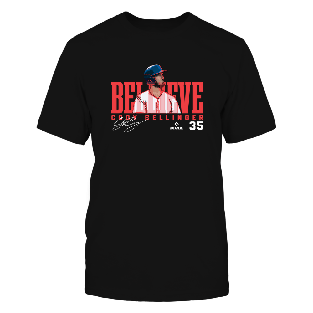 Bellieve - Cody Bellinger Tee | Los Angeles D Pro Baseball | MLBPA | Ballpark MVP