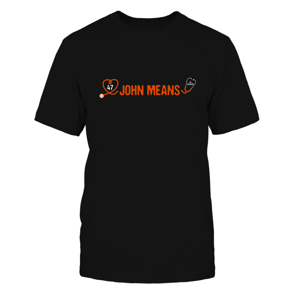 Baseball Fan - John Means Tee | Baltimore Pro Baseball Team | Ballpark MVP | MLBPA