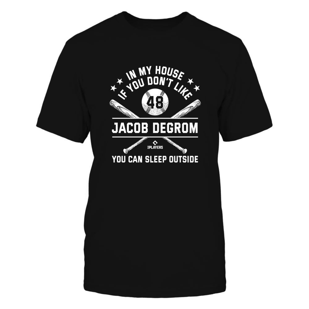 In My House - Jacob deGrom Shirt | New York M Major League | MLBPA | Ballpark MVP