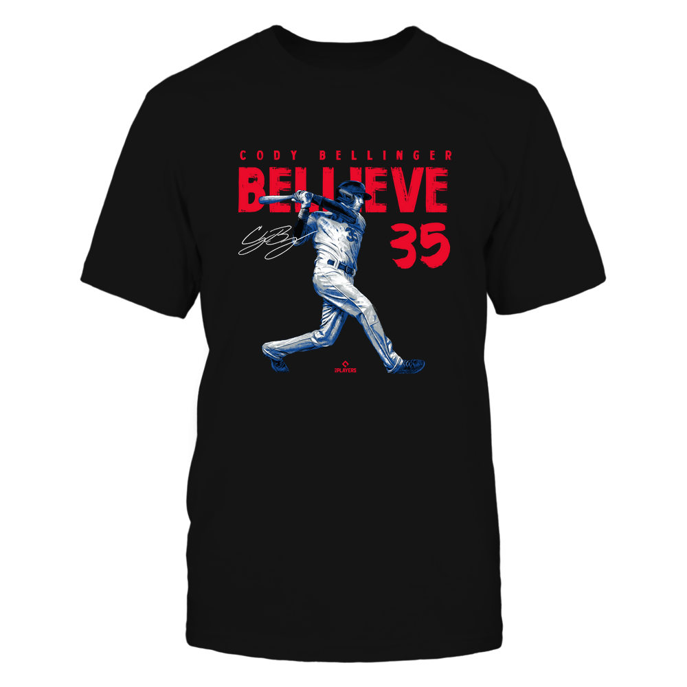 Bellieve - Cody Bellinger T-Shirt | Los Angeles D Baseball | Ballpark MVP | MLBPA