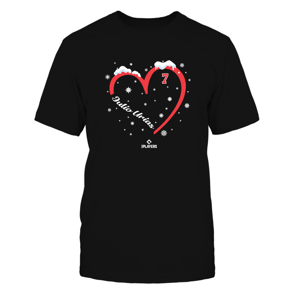 Heart - Julio Urias Shirt | Los Angeles D Pro Baseball Team | MLBPA | Ballpark MVP