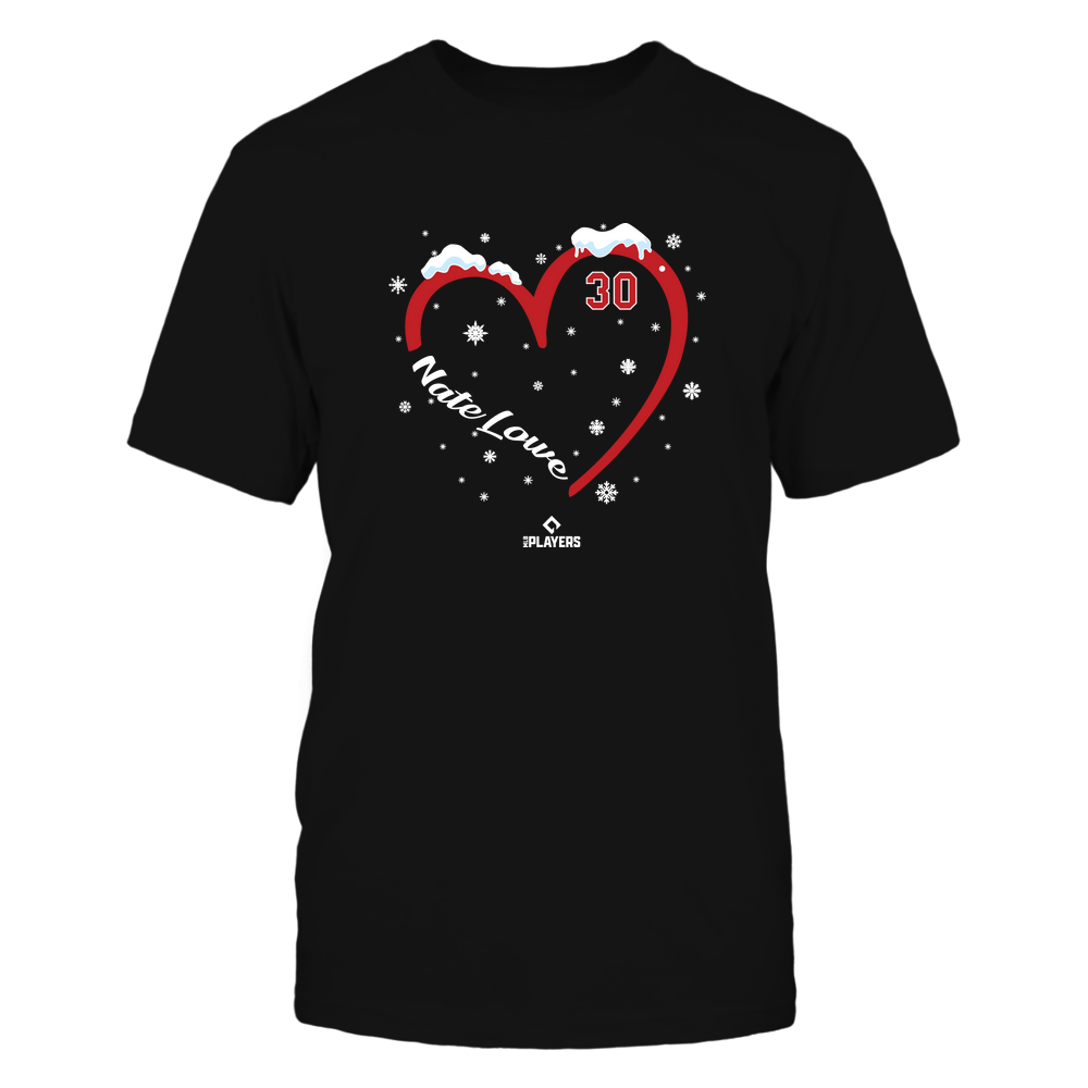 Heart - Nate Lowe Tee | Texas Major League | MLBPA | Ballpark MVP