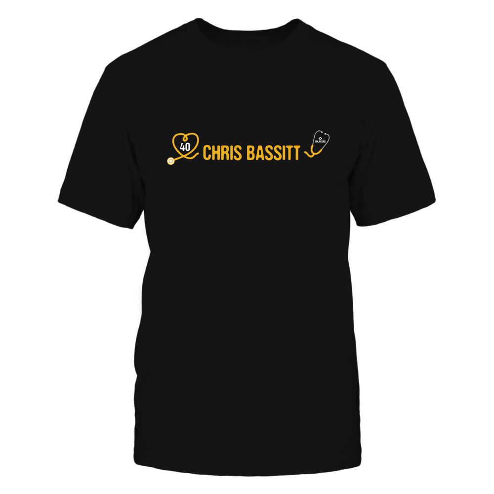 Baseball Fan - Chris Bassitt Tee | Oakland Baseball Team | Ballpark MVP | MLBPA